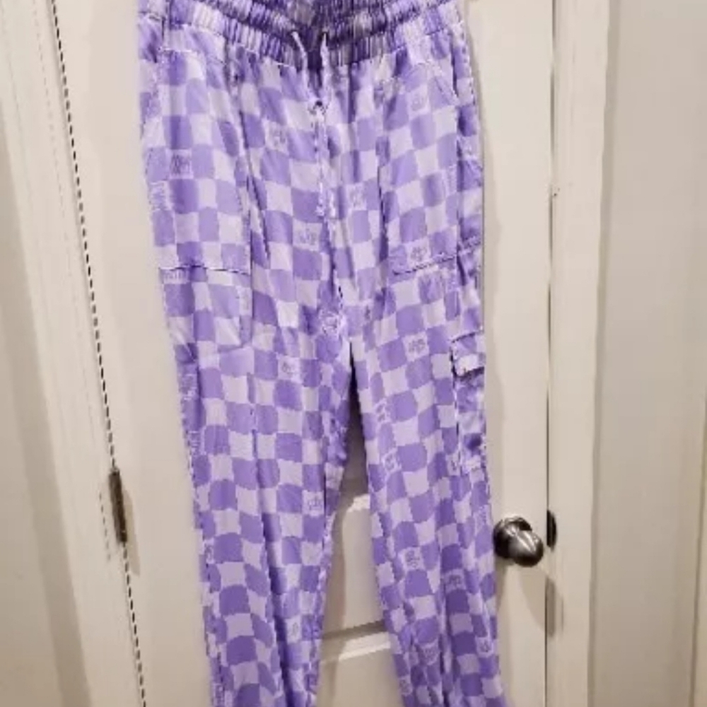 Juicy Couture Brand, Lilac Sky Color, Size Large Womans Pants.